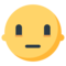 Neutral Face emoji on Mozilla